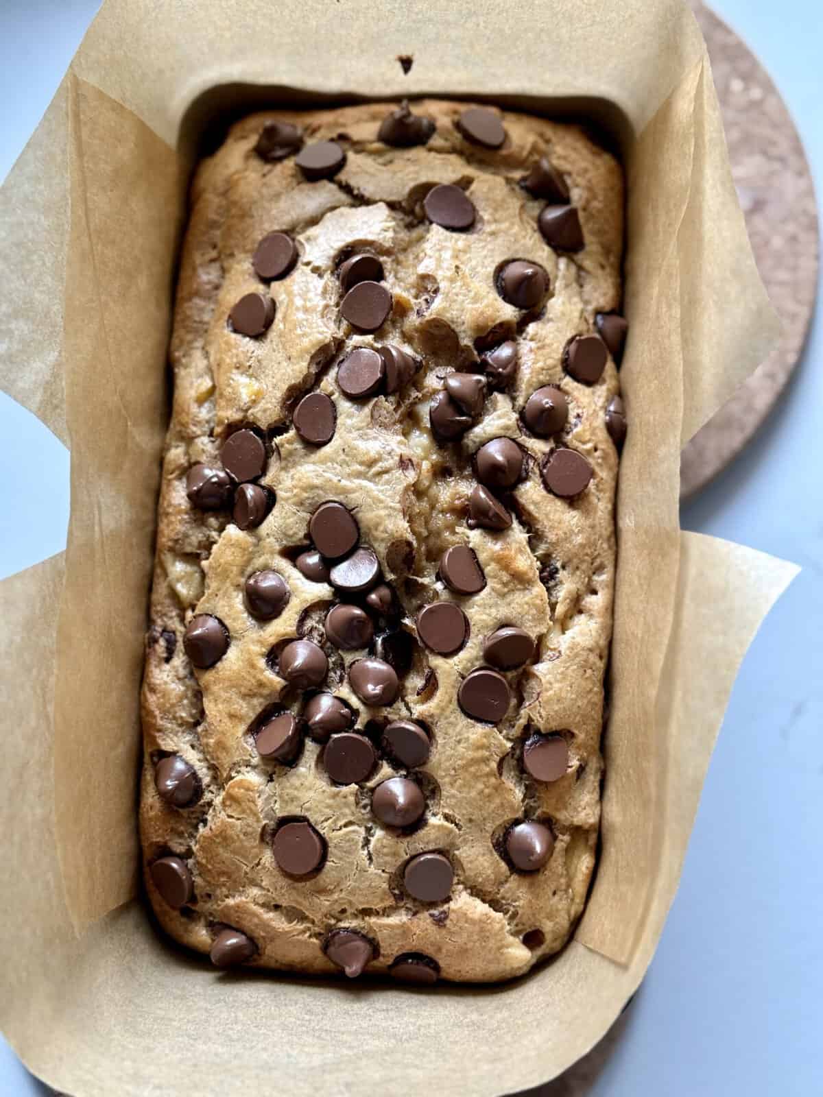 easy coffee banana loaf (5 ingredients)