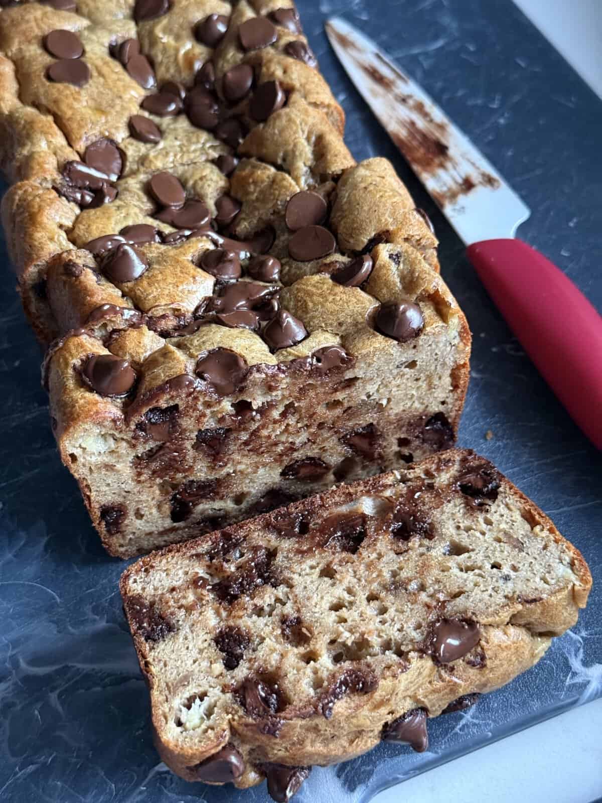 easy coffee banana loaf (5 ingredients)