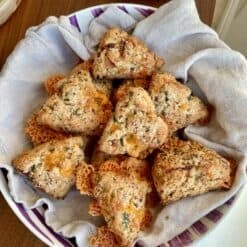 cheddar bacon scones gluten free