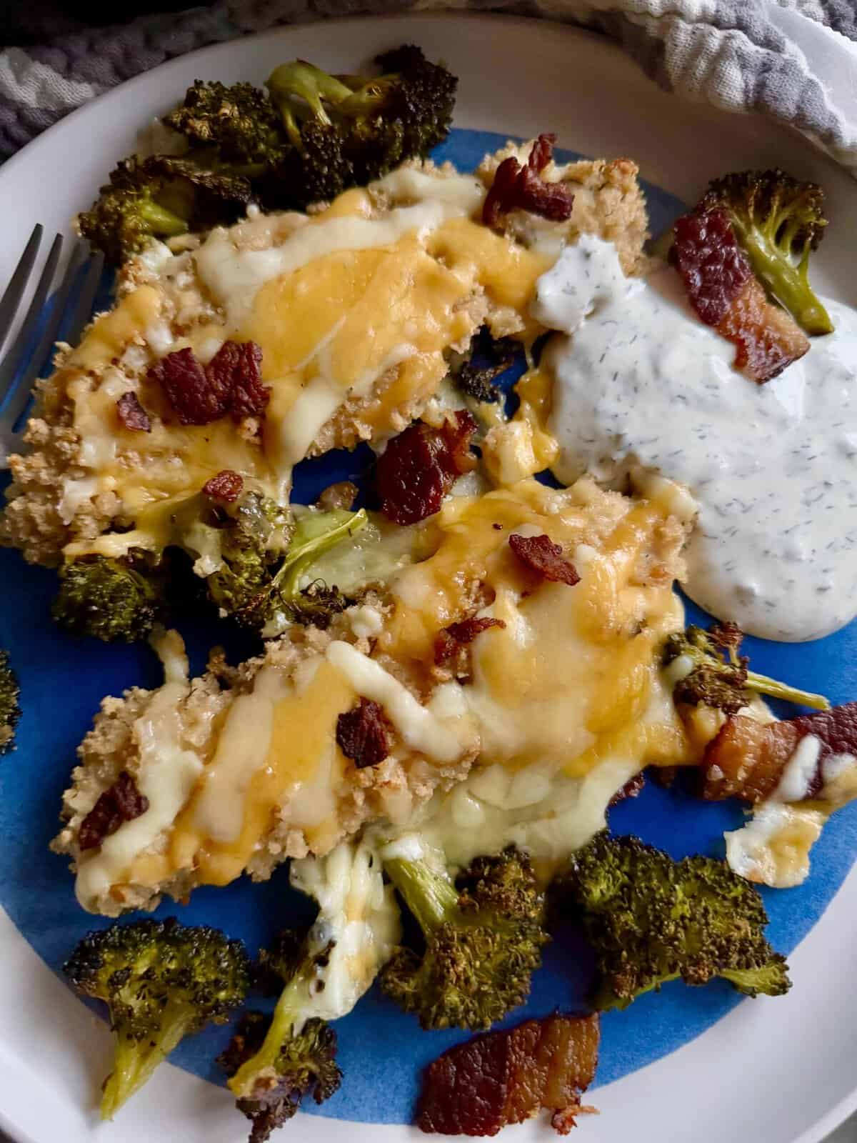 chicken bacon ranch sheet pan dinner