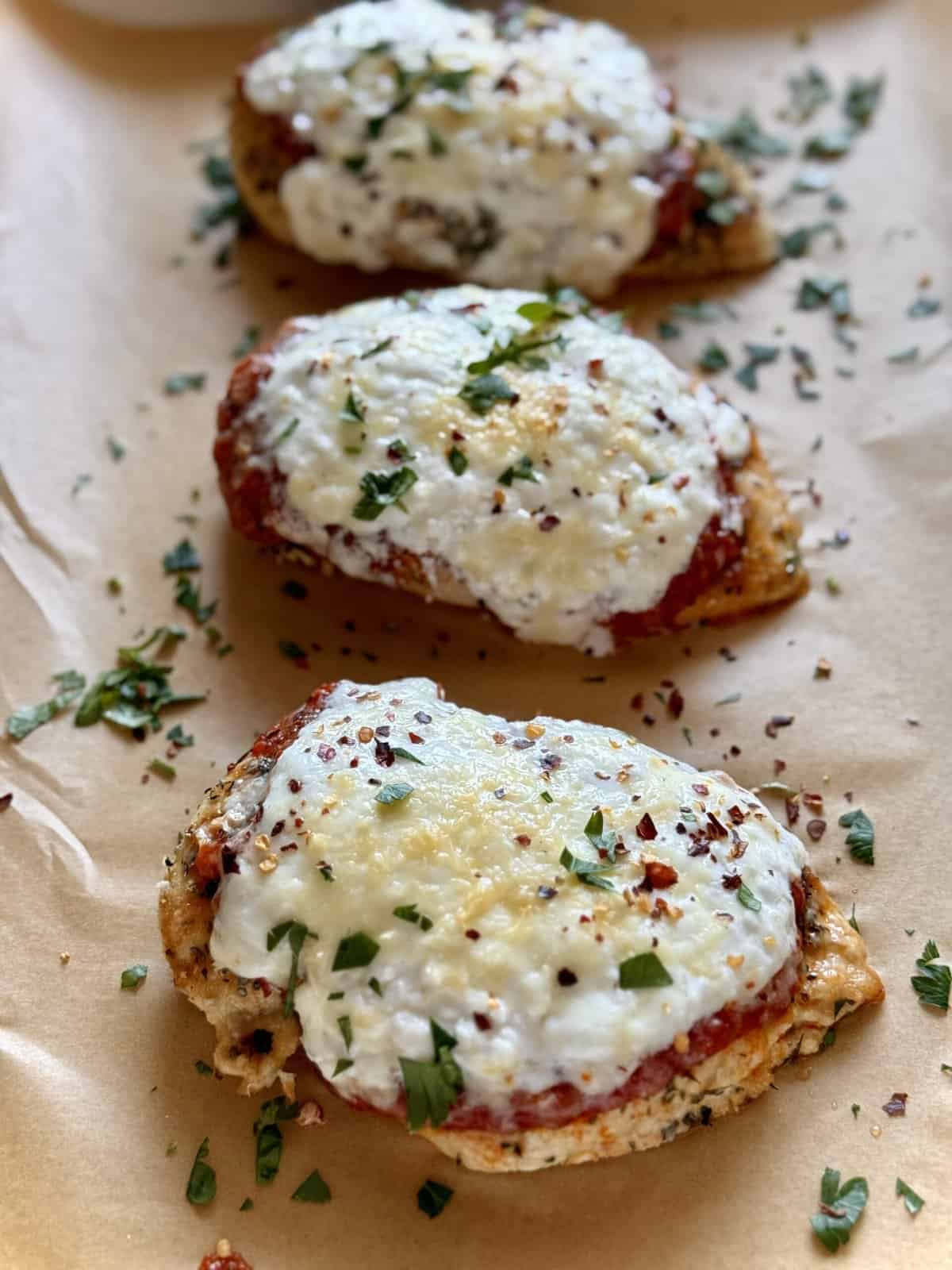 high protein chicken parmesan