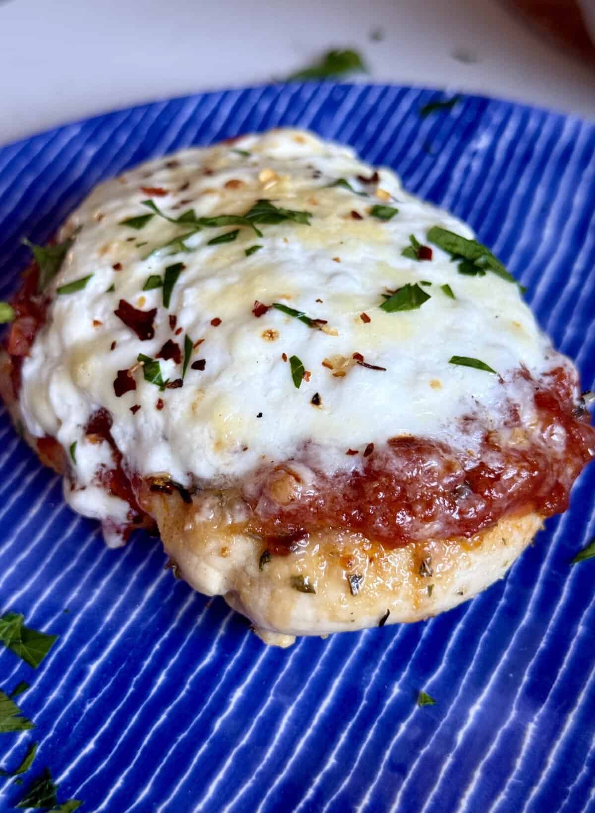 high protein chicken parmesan