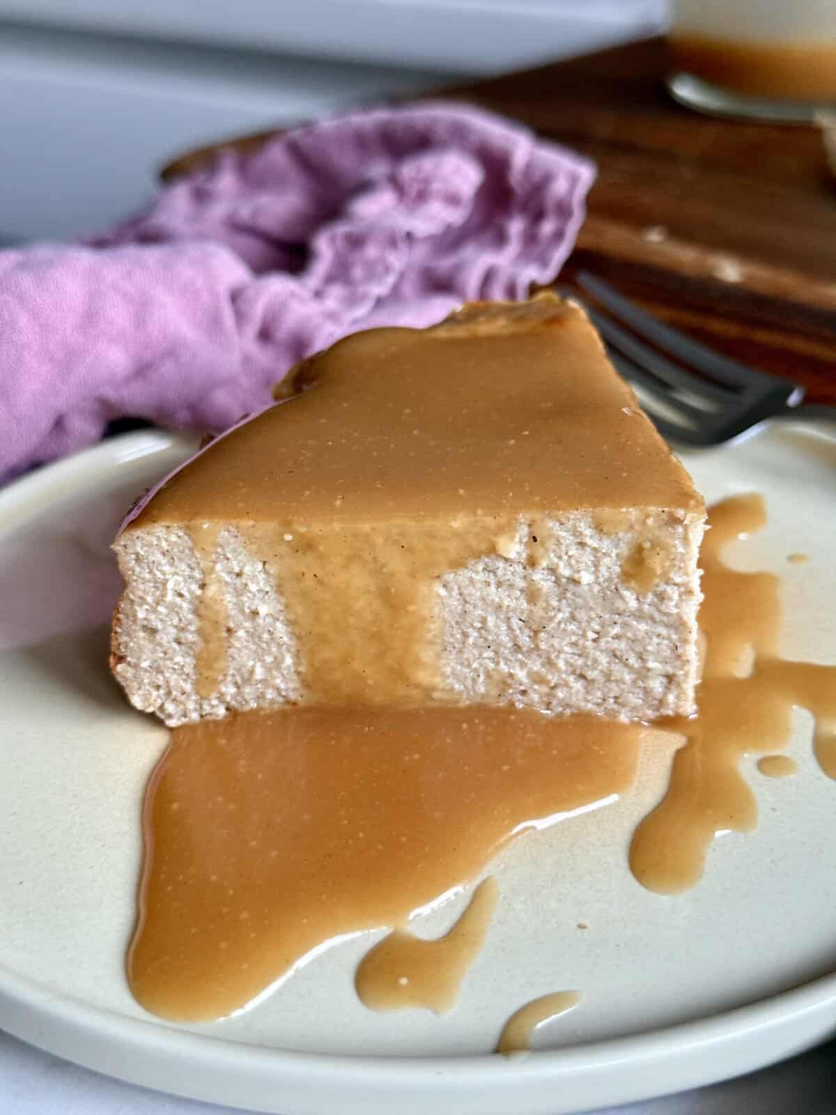 4 ingredient banana greek yogurt cheesecake