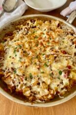Cheesy Beef and Cabbage Skillet
