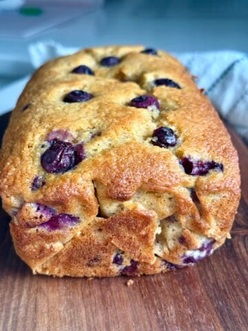applesauce blueberry bread
