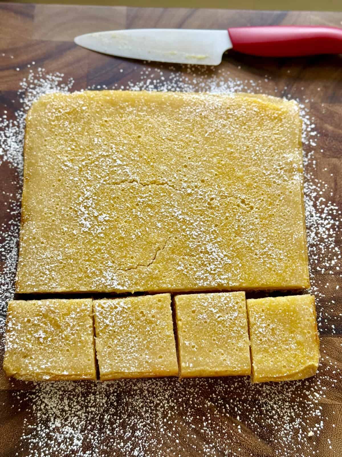 healthy lemon bars