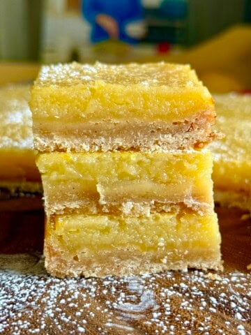 healthy lemon bars