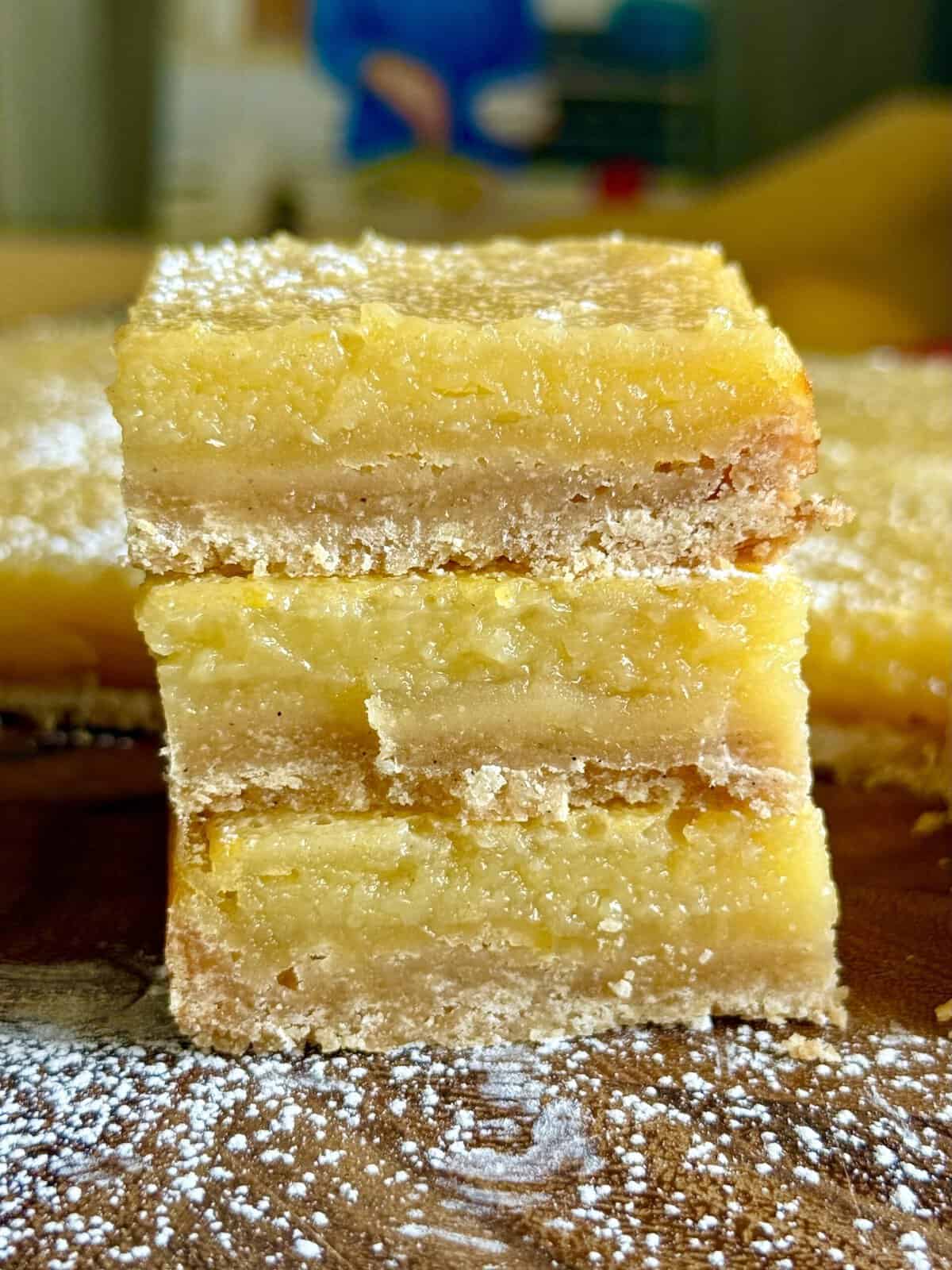 healthy lemon bars