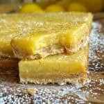 healthy lemon bars