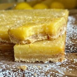 healthy lemon bars