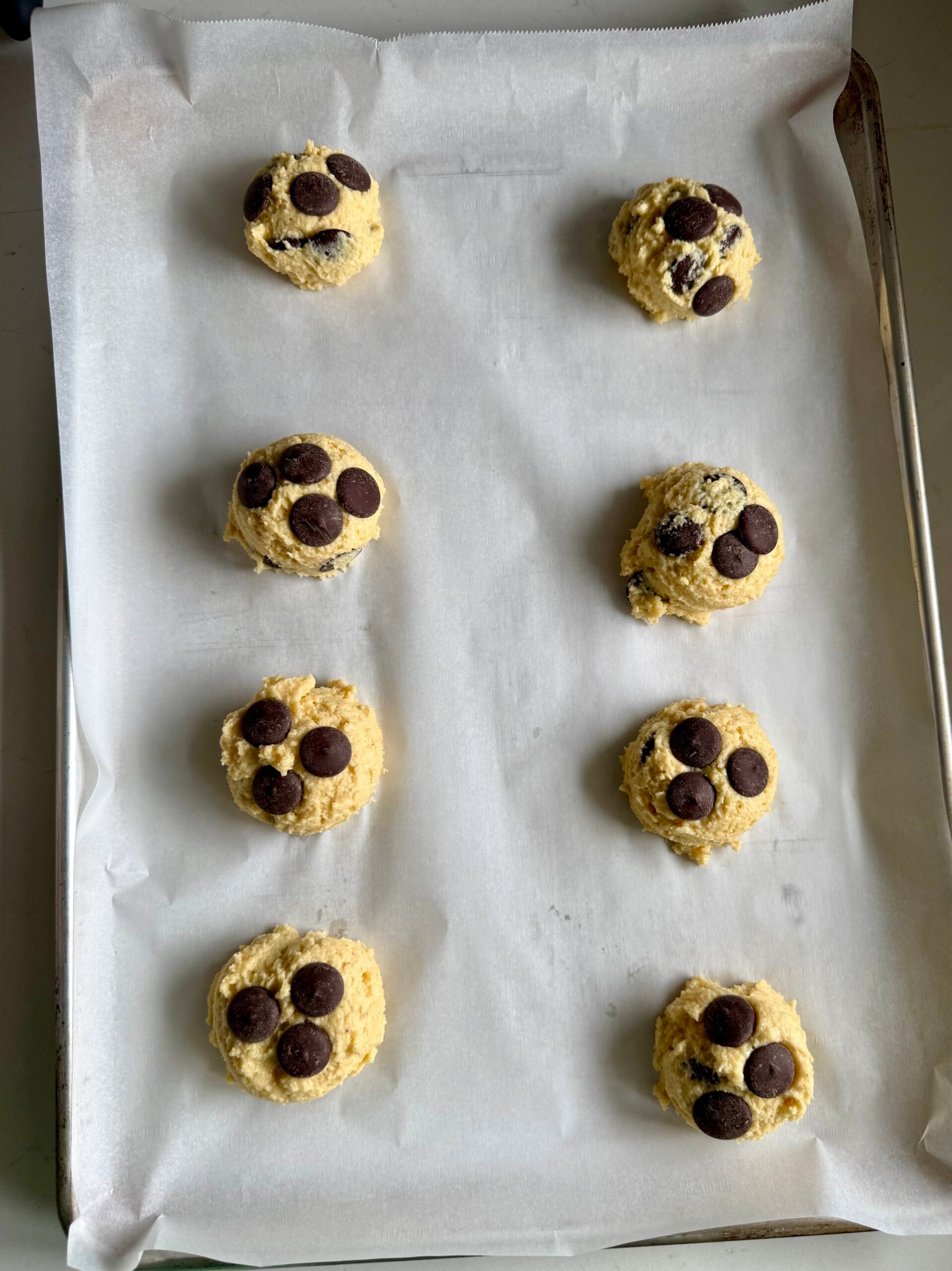 chocolate chip coconut breakfast biscuits