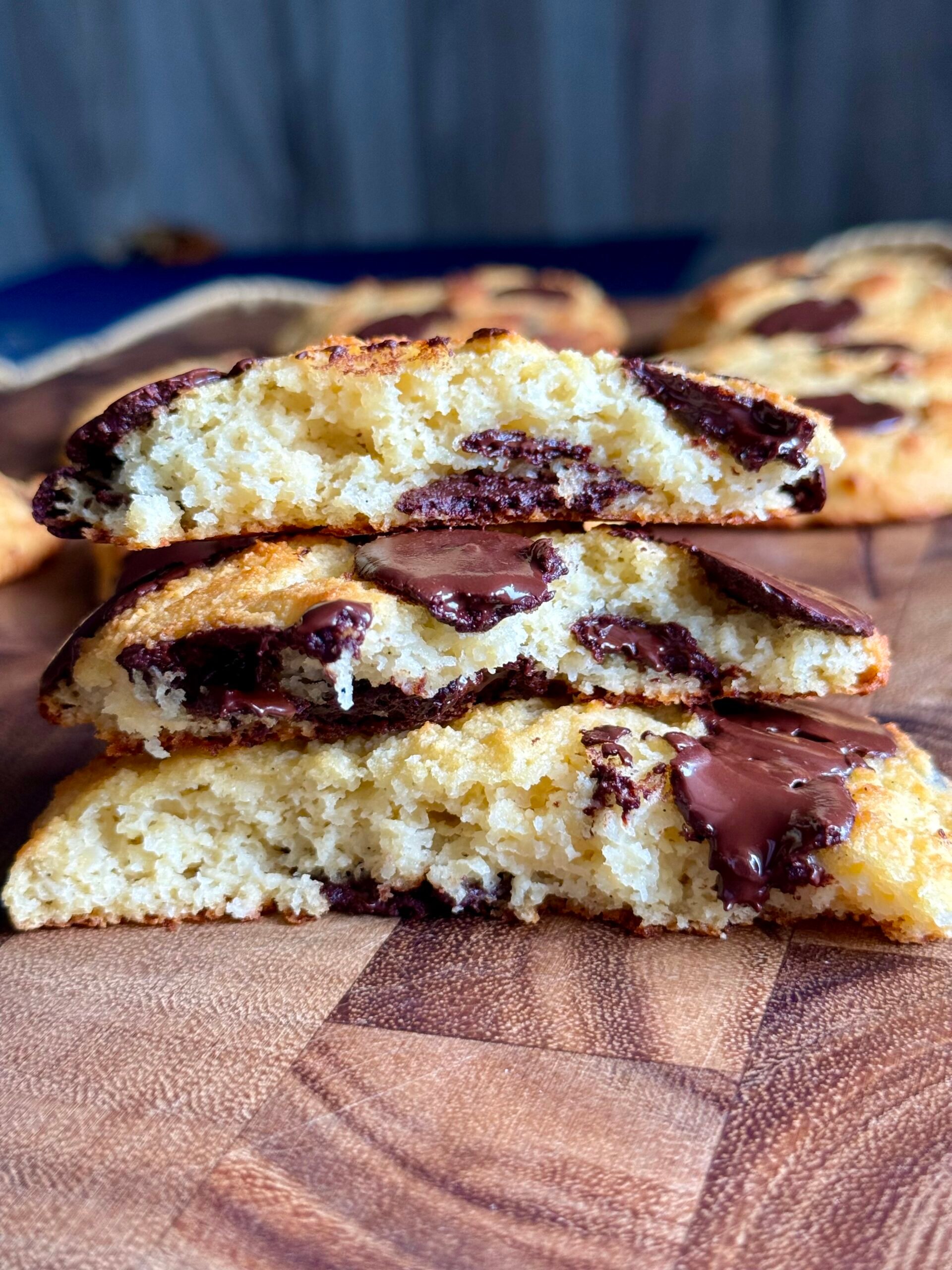 chocolate chip coconut breakfast biscuits