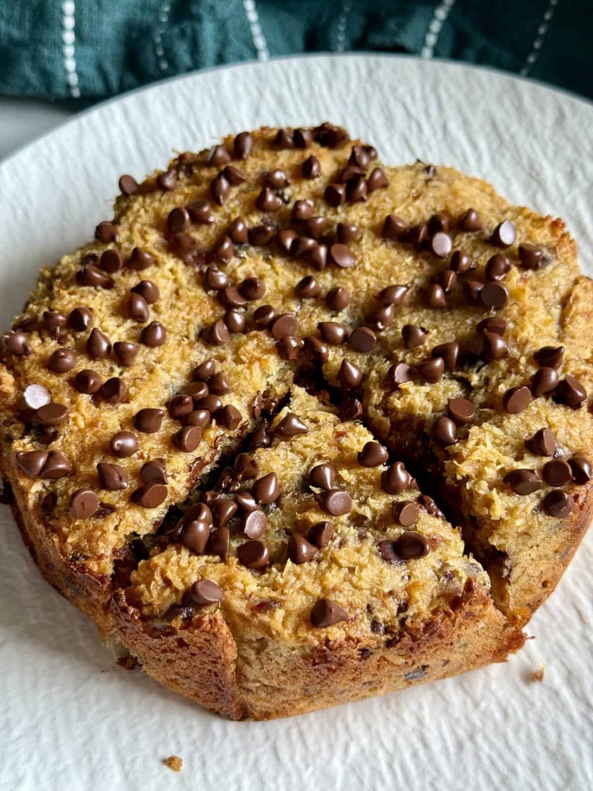 easy coconut date cake