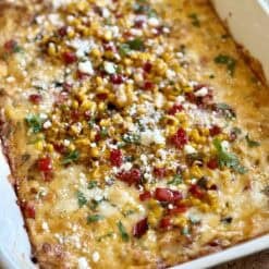 mexican street corn chicken bake