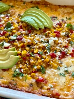 mexican street corn chicken bake