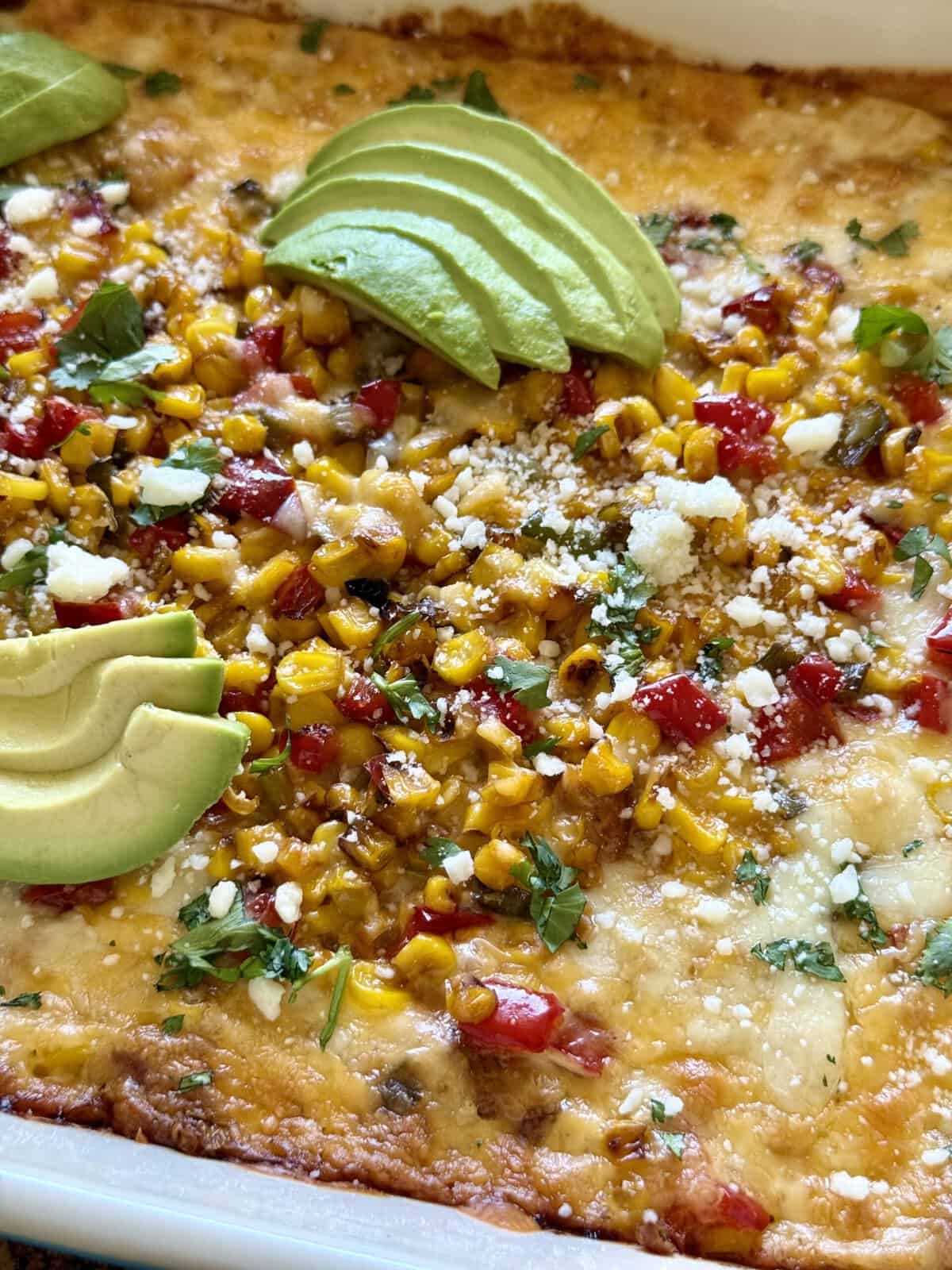 Mexican Street Corn Chicken Bake (Gluten Free)-image