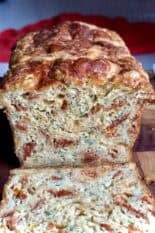 easy sun dried tomato and zucchini bread