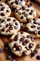 6 ingredient almond flour chocolate chip cookies