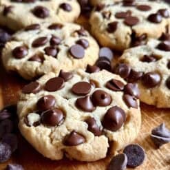 6 ingredient almond flour chocolate chip cookies