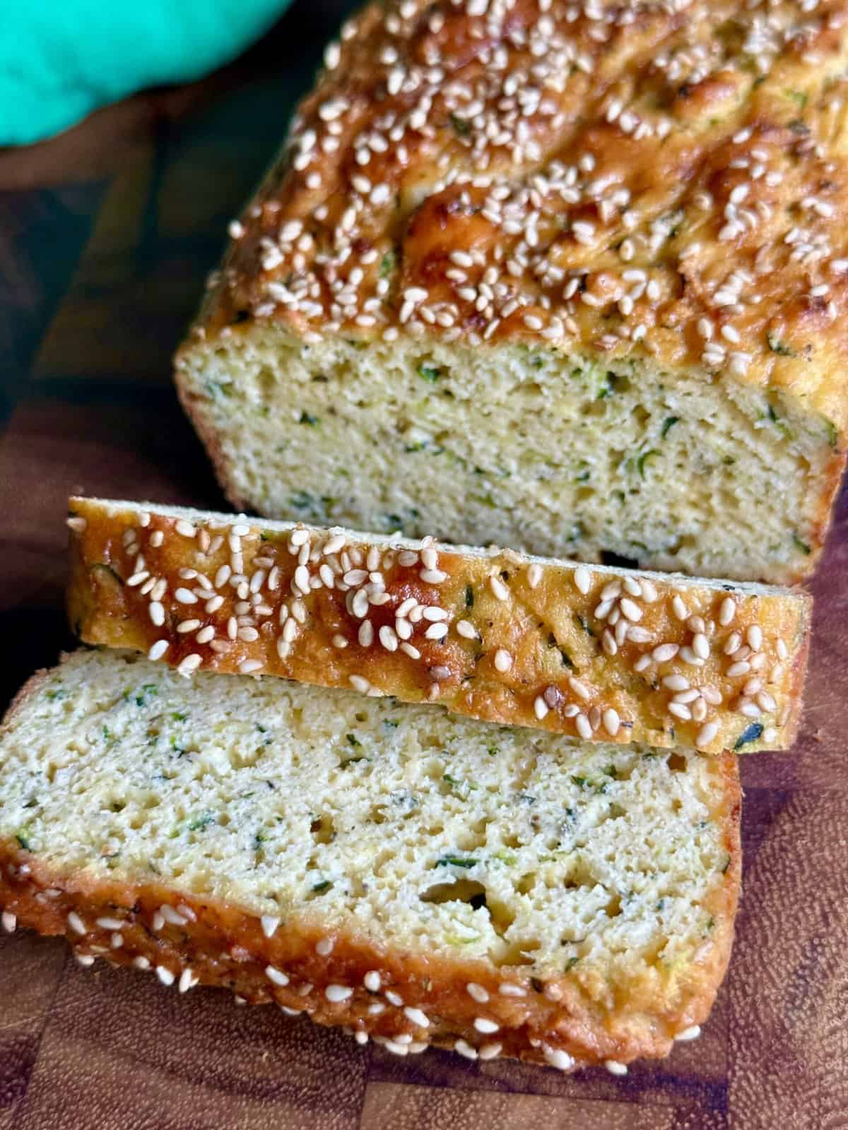healthy zucchini loaf