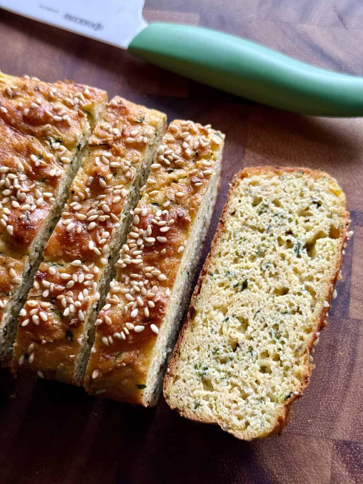 healthy zucchini loaf