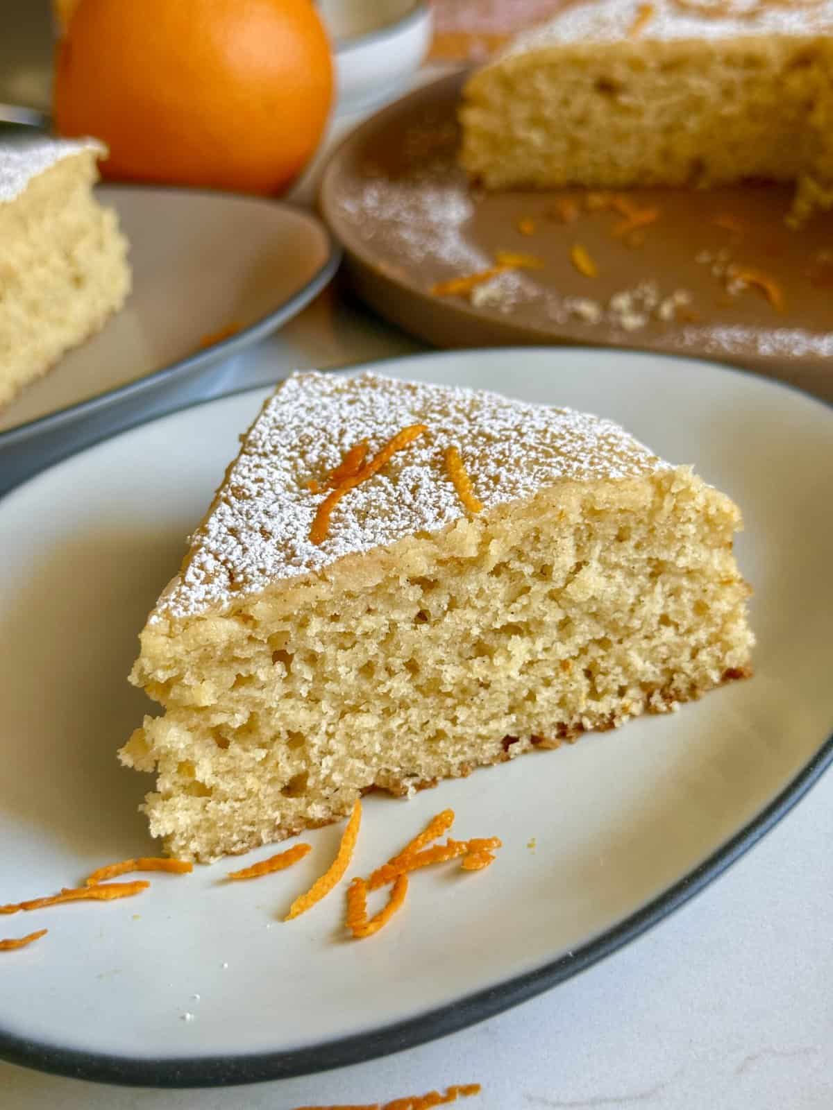 easy orange yogurt cake