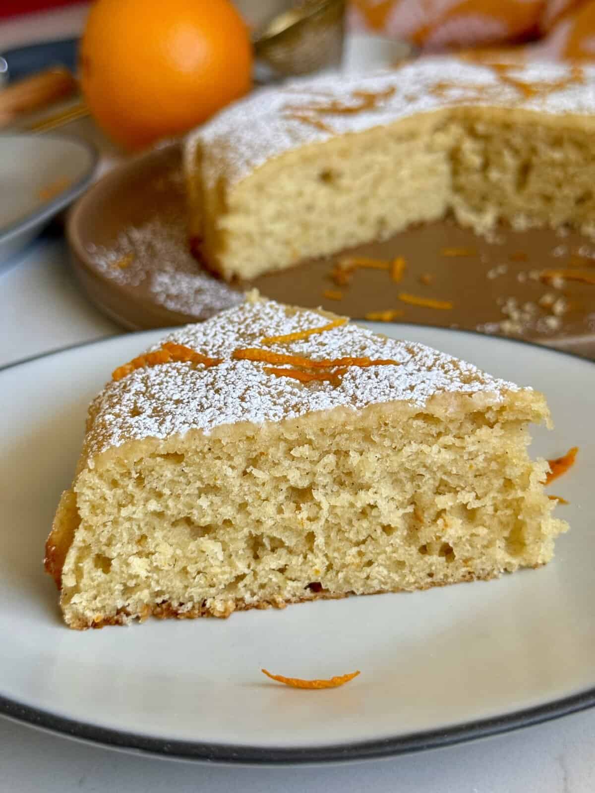 easy orange yogurt cake