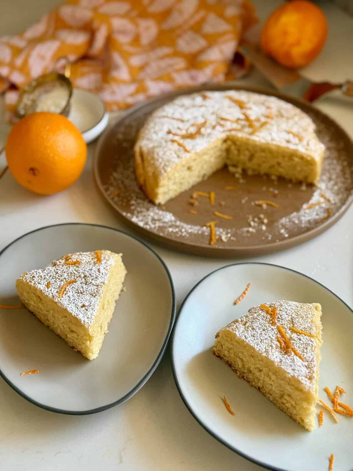 easy orange yogurt cake