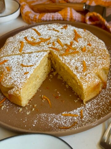 easy orange yogurt cake