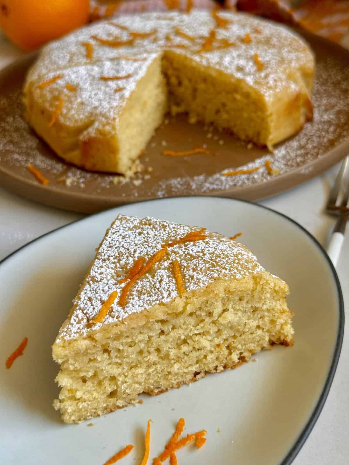 easy orange yogurt cake