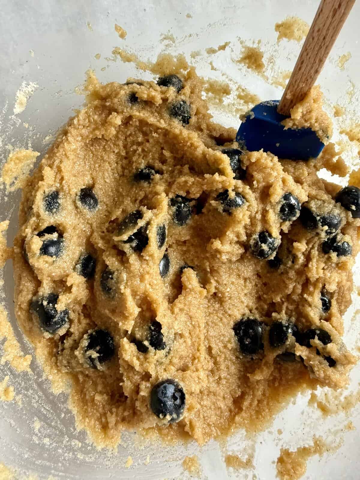 almond flour blueberry cookies