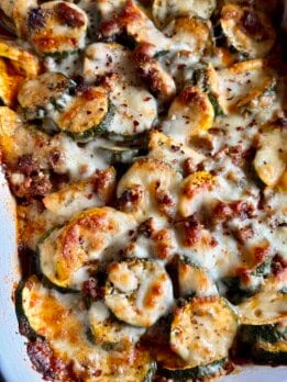 ground beef zucchini bake