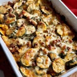 ground beef zucchini bake