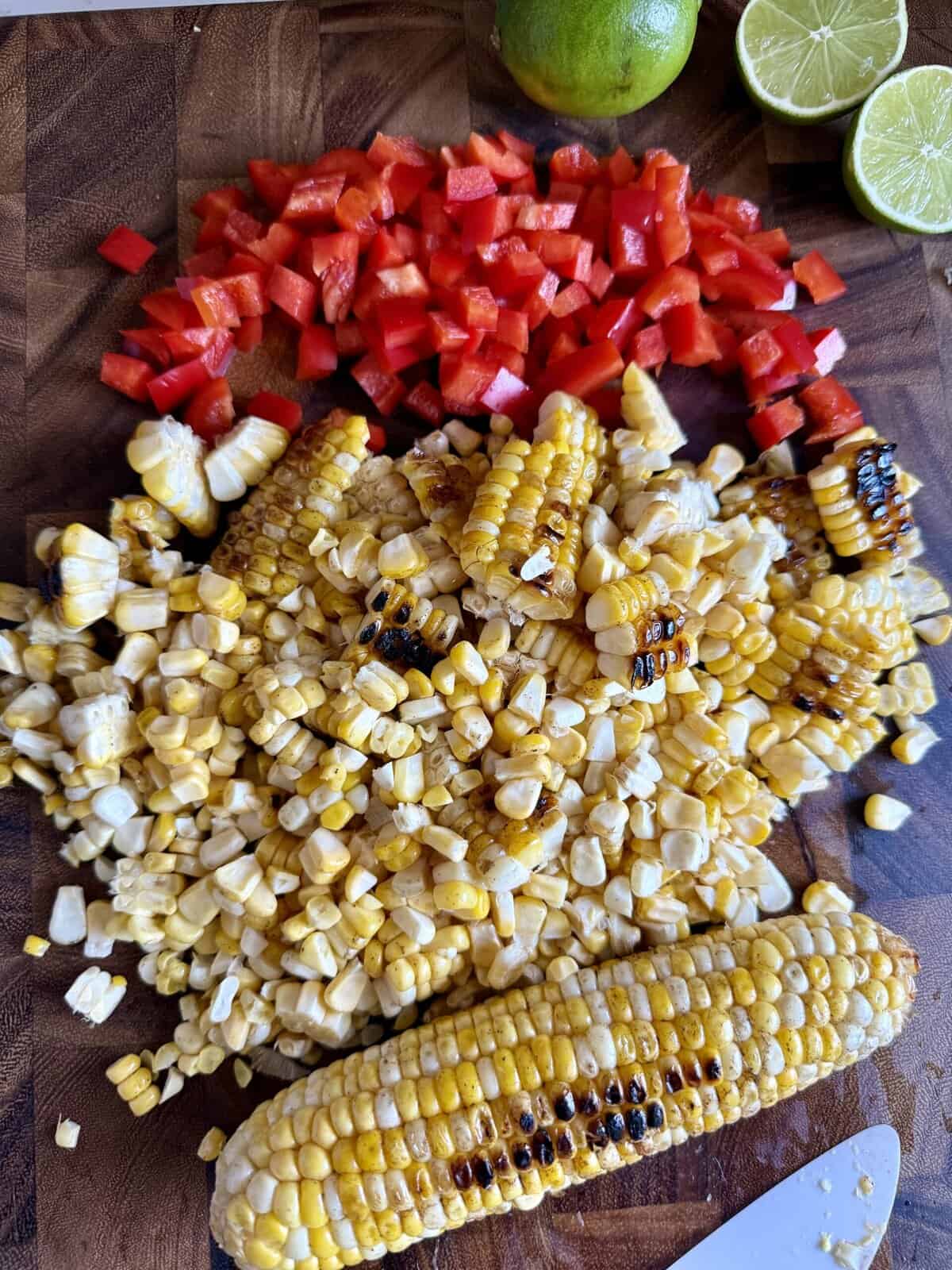 mexican street corn pasta salad