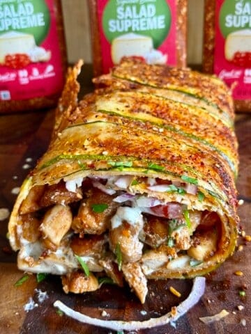 easy gyro zucchini roll