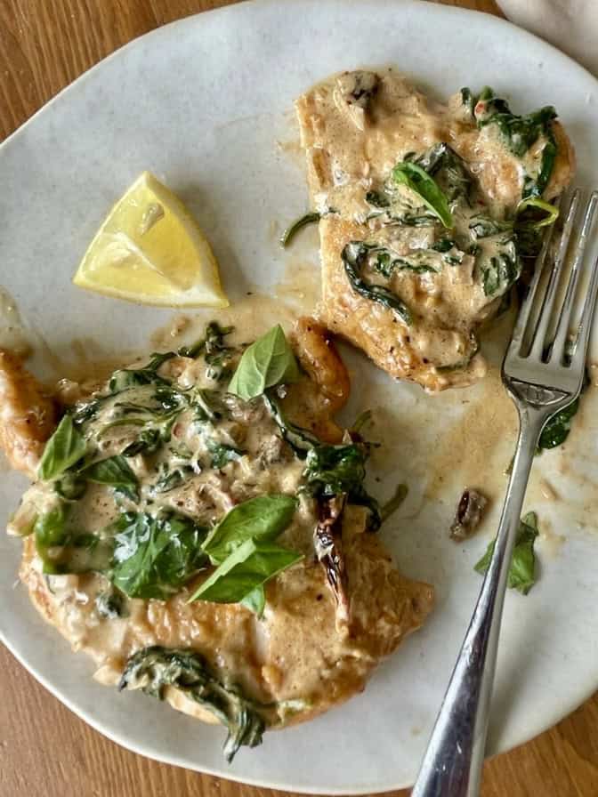 Chicken Florentine