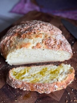 2 ingredient artisan yogurt bread