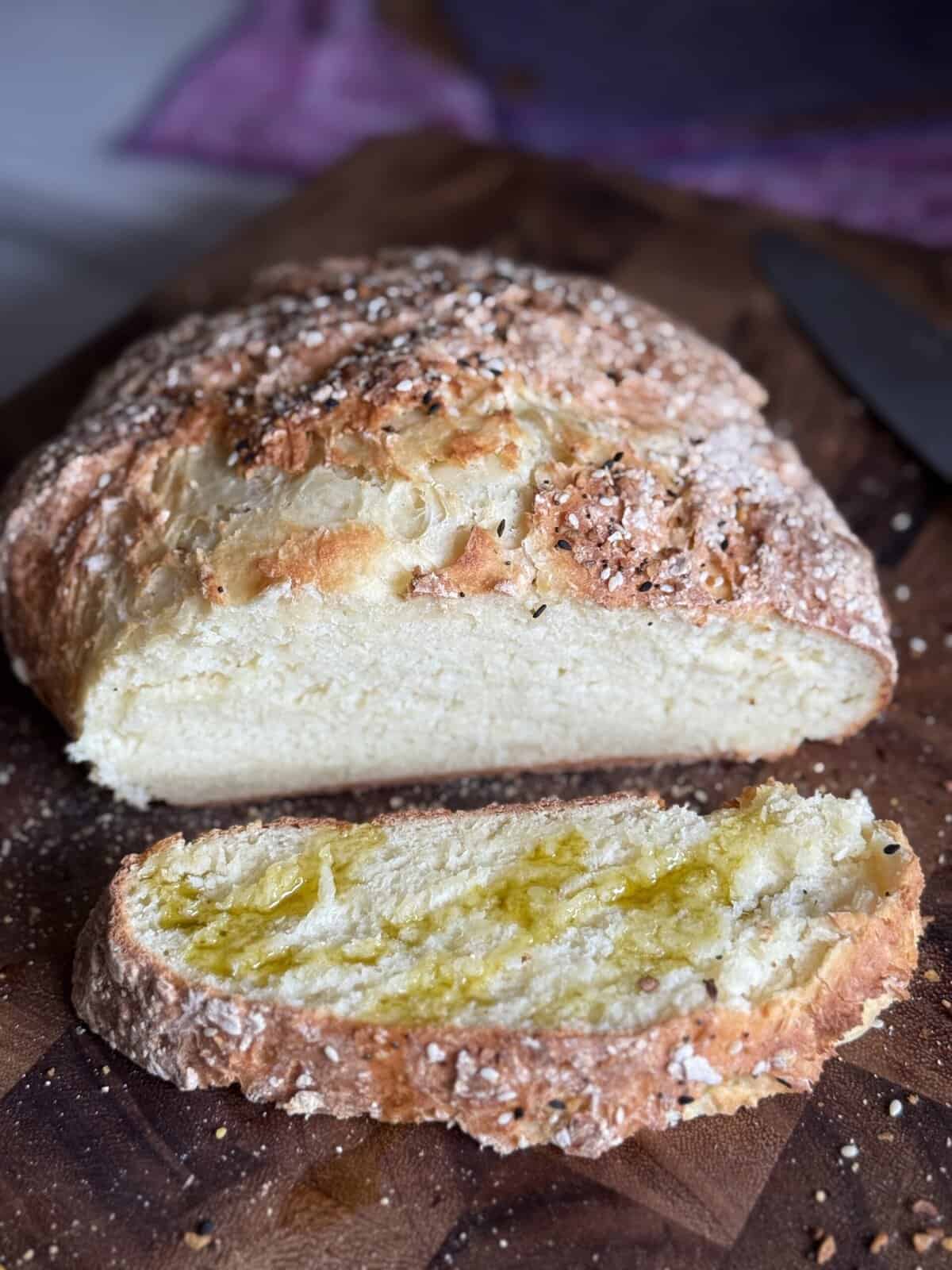 2 ingredient artisan yogurt bread