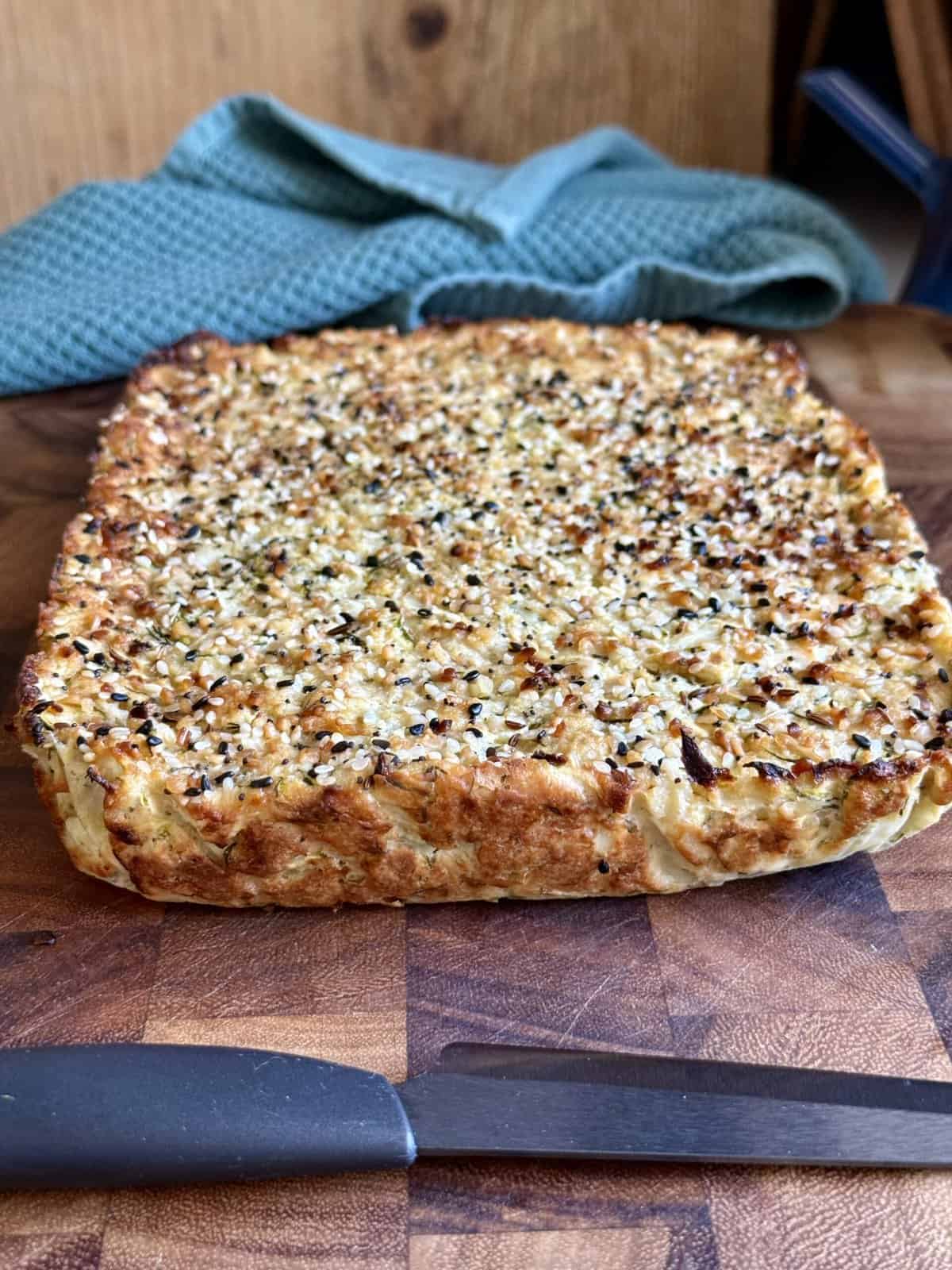 easy zucchini feta bars