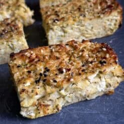 easy zucchini feta bars