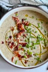 roasted onion mushroom soup