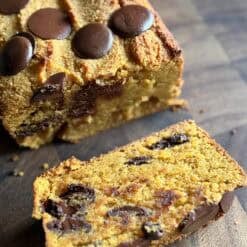 easy pumpkin almond flour bread