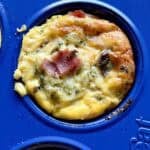easy broccoli ham cottage cheese egg muffins