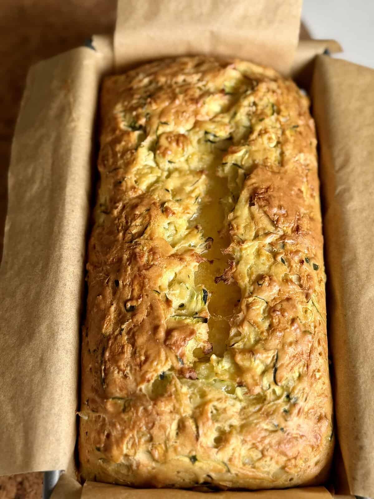 easy french style zucchini loaf