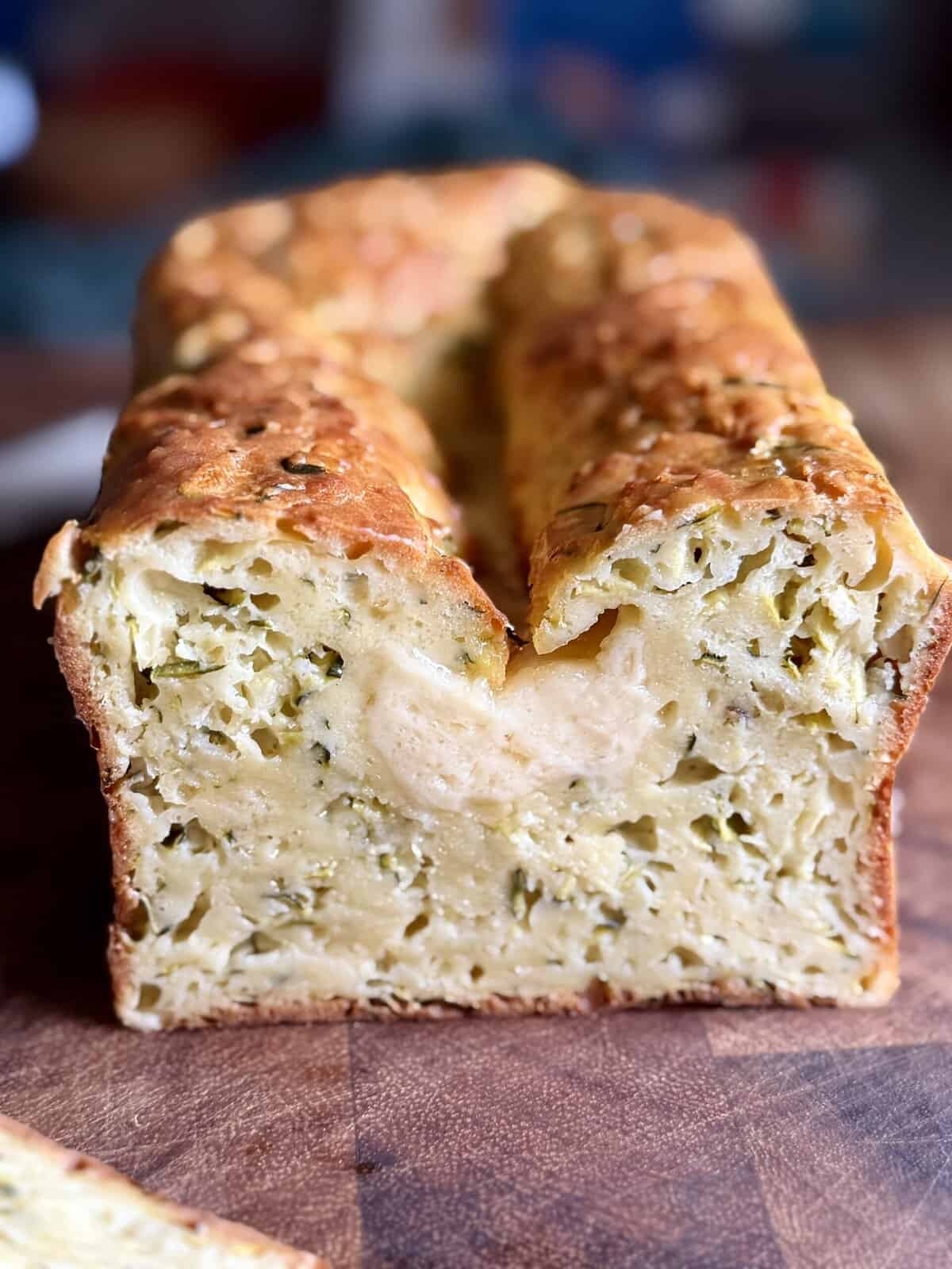 easy french style zucchini loaf