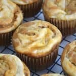 the best pumpkin swirled muffins