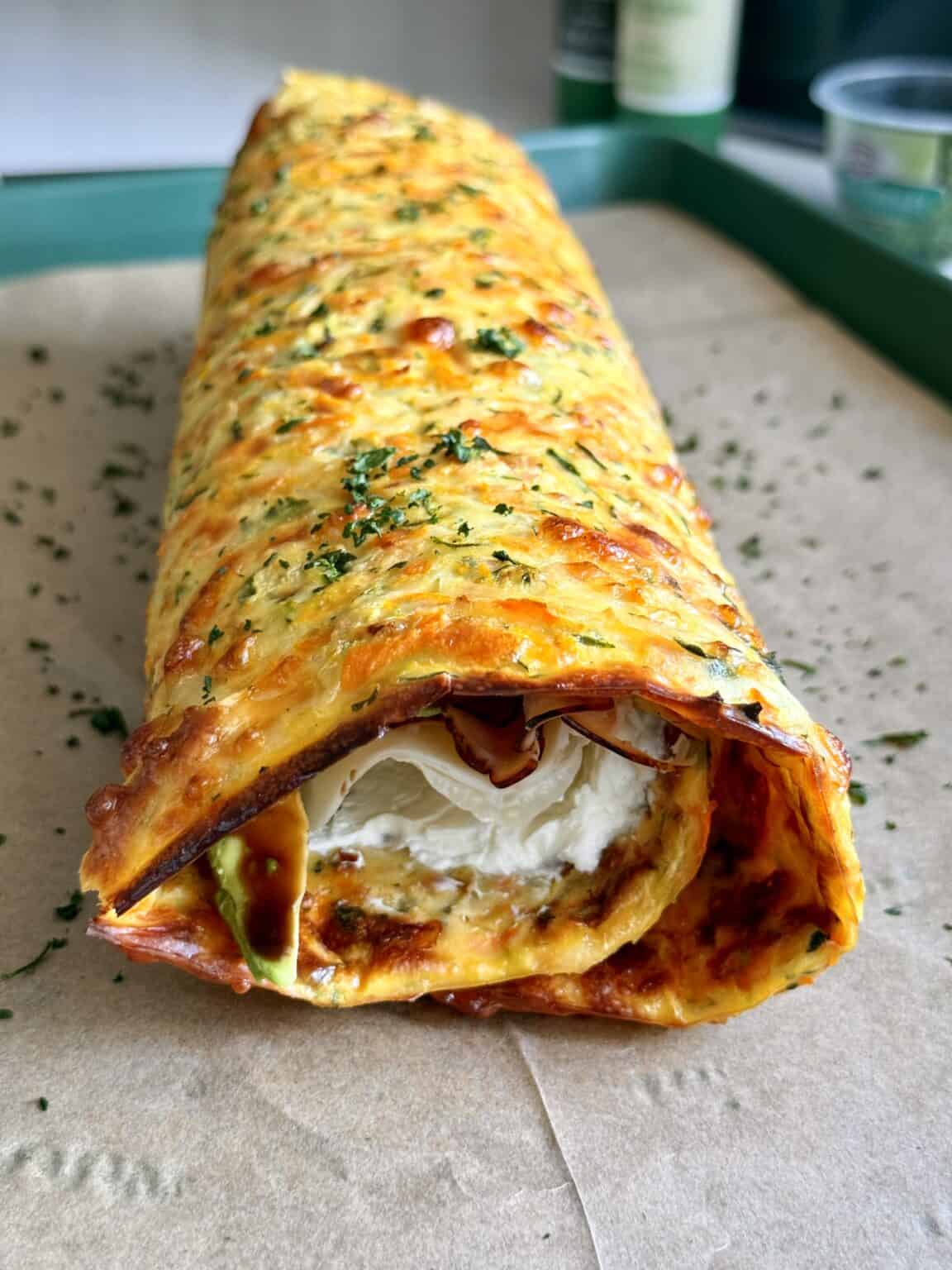 Easy Veggie Wrap - Hungry Happens