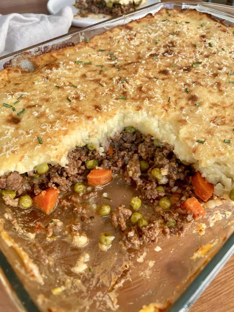 Shepherd's Pie corner scoop