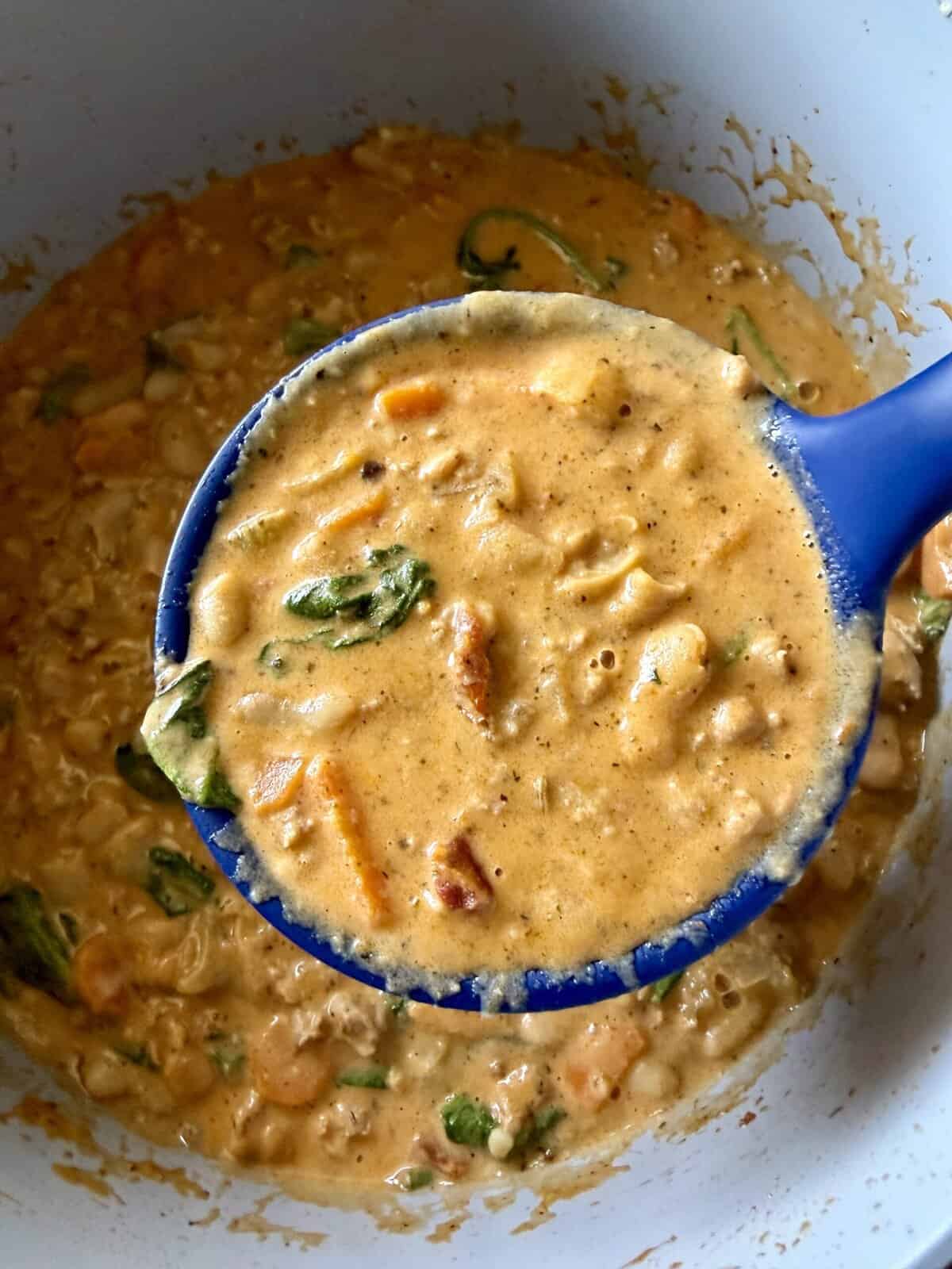 tuscan white bean sausage soup