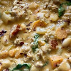 tuscan white bean sausage soup